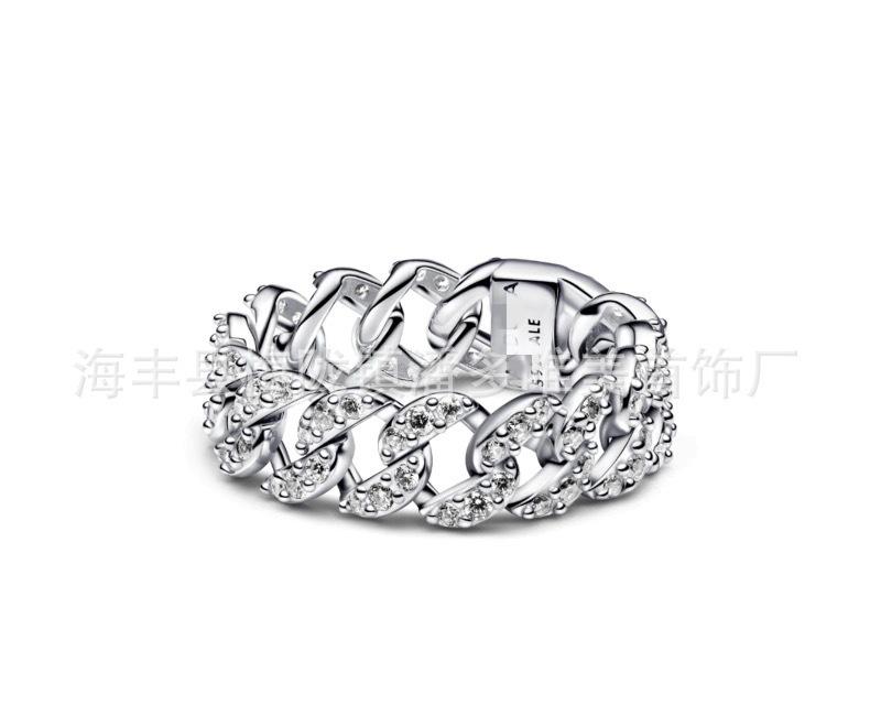 Copper S925 Elegant Heart Skull Ring Featuring Modern Geometric Design For Women