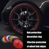 Rims Trim Wheel Protection Strips for Curb Rash and Wheel Scratch Prevention Wheel Decoration Car Styling