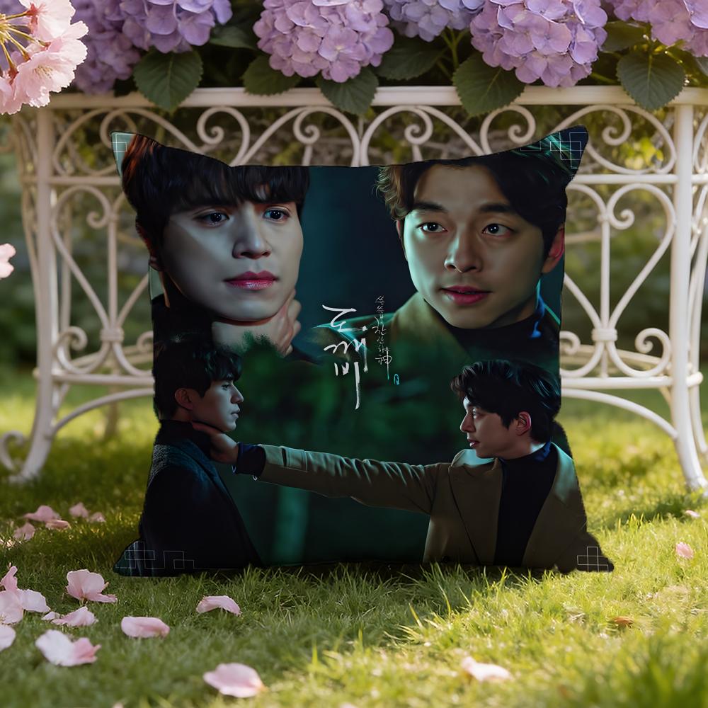 Korean drama G-Goblin  Cushion Cover Home & Car Dual-Scene Pillow Cover: Reversible for Premium Comfort