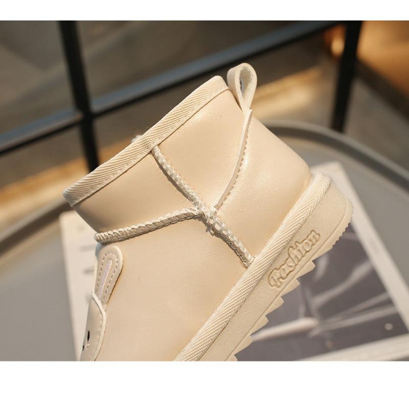 Koreanische Version niedliche Kinder Schneestiefel Winter neue warme Kinderstiefel Kurzstiefel