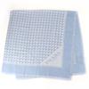 Excellent Scarf Large Stole with Monogram Triangle Logo Blue Women 2FS034 Used