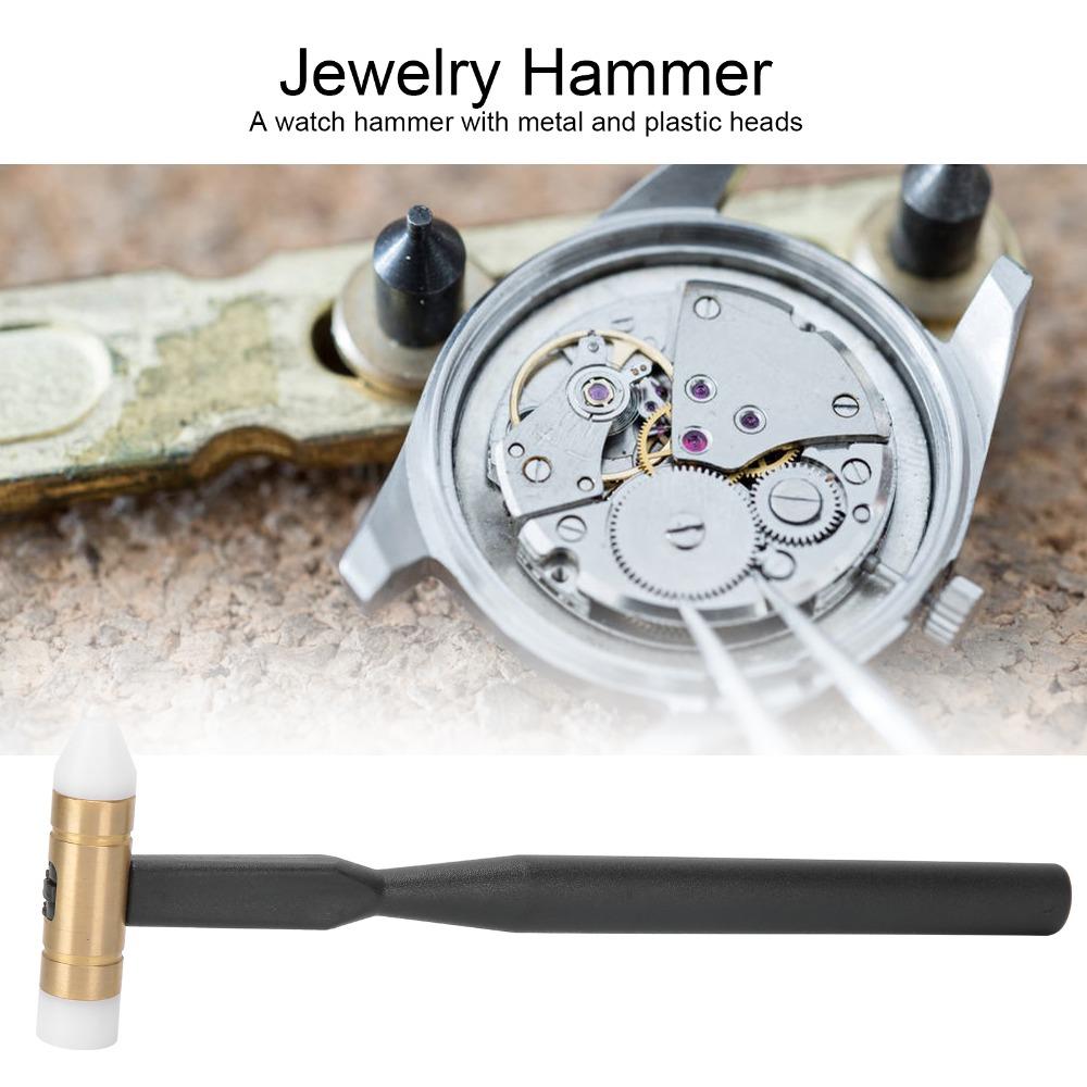 Black Jewelry Hammer Stainless Steel Watchmakers Hammer Watch Repair Hammer  Watch Repair Work