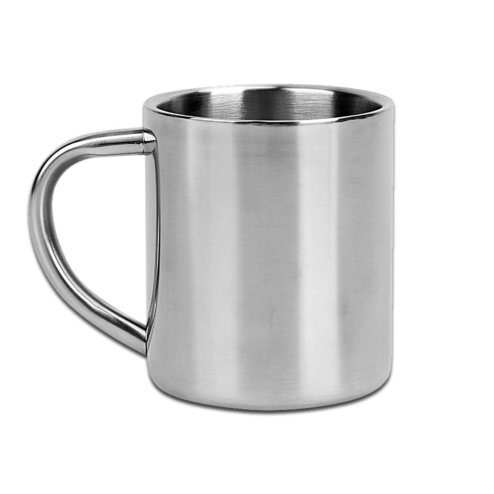 1-5 шт. Кружки из нержавеющей стали 220 мл Кофе Вино Пиво Чай Сок Двойные стенки Кофейная кружка из нержавеющей стали Стаканы для воды 220ml