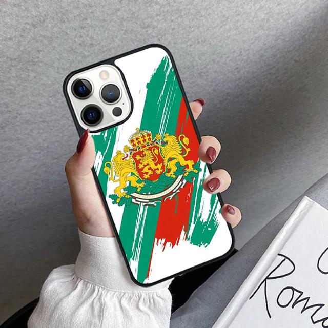 Bulgaria Passport Flag Map Phone Case Cover For iPhone 17 Air 16 15 14 plus 11 12 13 pro max coque Shell Fundas