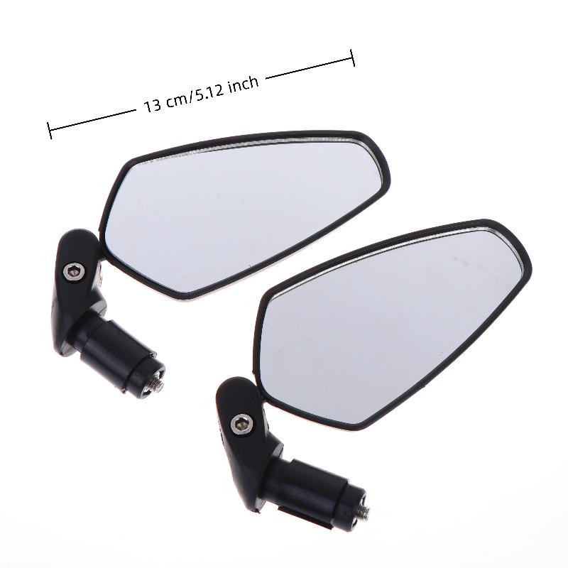 1/2Pcs  Rearview Handlebar Mirrors Rotatable For Mountain Road Bike Motorcycle Bendable Hose Adjustable Rearview Mirror