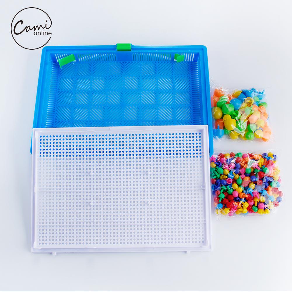 296 buc Mozaic Imagine Puzzle Jucărie Copii Compozit Intelectuală Educațională Kit Cu ciuperci