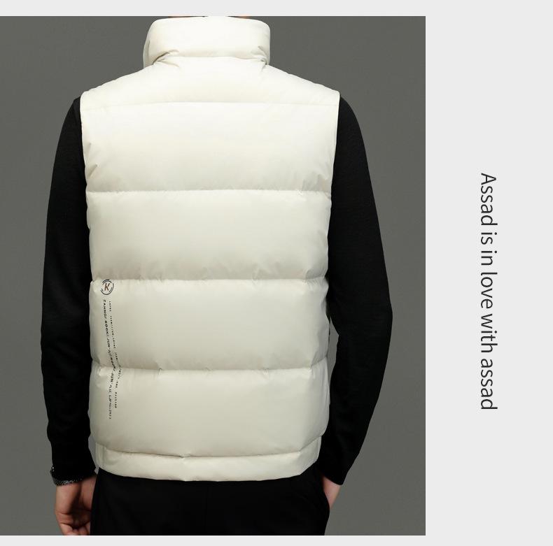 Men's Lightweight Down Vest: Versatile Casual Winter Gilet