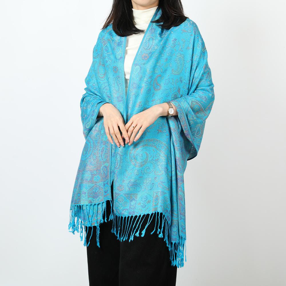 Shawl outside women's spring and autumn cape long scarf cheongsam outside air-conditioned room scarf cape