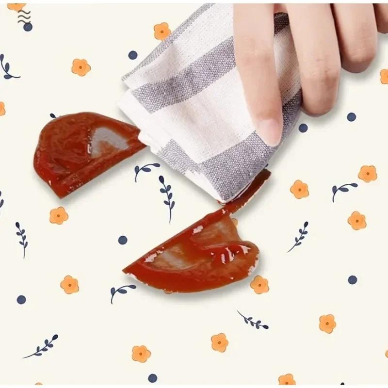 Kitchen Carpet Home Decoration Brown Dirt Resistant Non-Slip Pvc Floor Mat Waterproof Leather Mats Bathroom Balcony Outdoor Rug