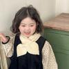 Autumn And Winter Children'S Scarf Cute Baby Warm Knitted Scarf Fashionable Boys And Girls Cross Scarf Neck Cover
