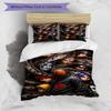 N-Narutos Characters Print Flannel Blanket, Soft Warm Lightweight Throw Blanket for Living Room,Sofa Bed Camping Office