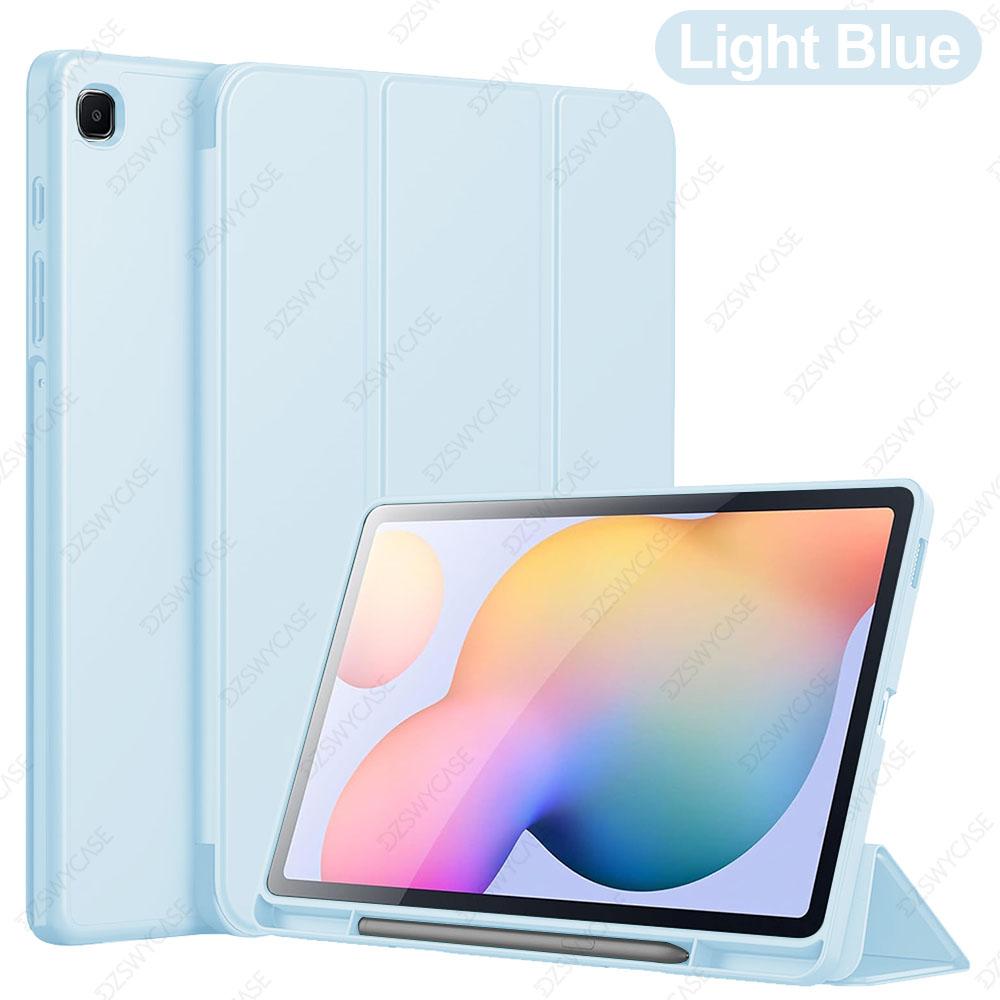 Pour tablette Samsung Galaxy S6 Lite 10,4 pouces avec porte-stylet (SM-P620N/P625N/P610N/ P613N/P615N/P619N) ,Housse Auto Veille/Sommeil