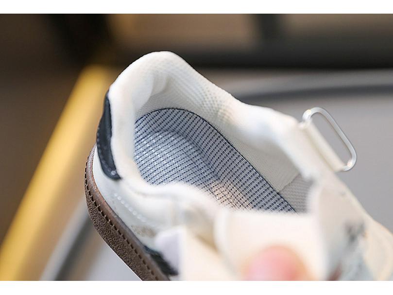 Children's German Training Sneakers - 2025 Spring/Autumn Solid Sole Velcro Sneakers for Boys & Soft Sole Forrest Gump Shoes for Baby Girls.