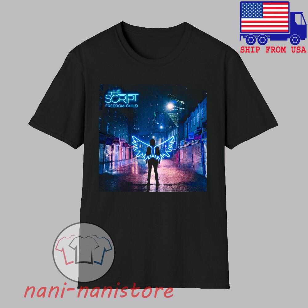 

The Script Freedom Child Men#039;s Black Size S5XL Unisex T-Shirt S
