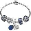 Pandora Shining Galaxy Set 925 Silver Bracelet Women's Silver ZT1005