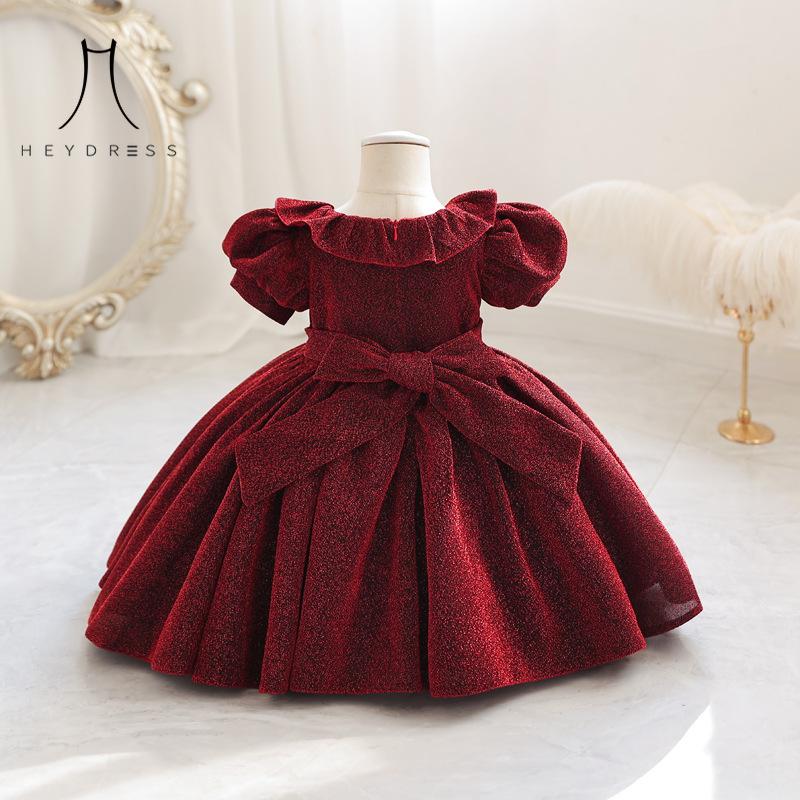 Princess Dress Large Children Girl Dress Children Pontoon Party Elegant Dress