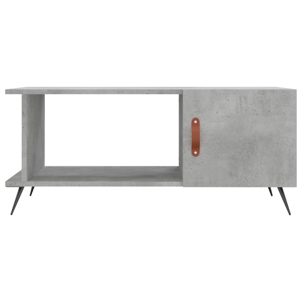 Coffee Table, Concrete Grey, 90x50x40 Cm