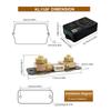 Battery Monitor Bluetooth-compatible Battery Capacity Tester 0‑120V Voltmeter