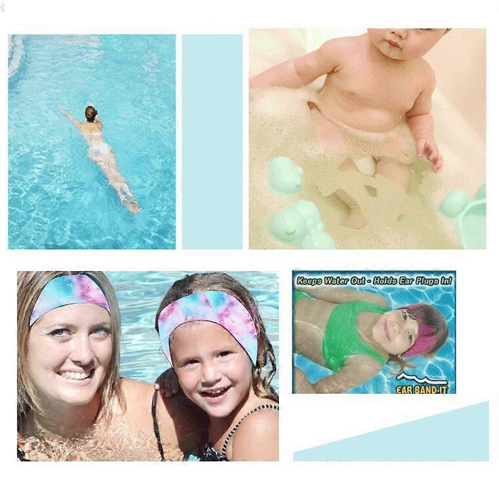 4 ks Plovací čelenka Neoprenová Ochrana uší Chránič uší pro Dospělé Děti Voděodolná Pohodlná Teplá