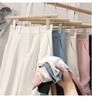 Women's High Waist Wide Leg Suit Pants - Slimming, Loose Fit, Korean Design for Spring/Autumn 2024