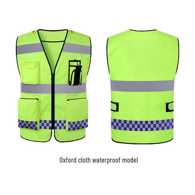 NLNTL Oxford Waterproof Reflective Safety Vest One Size