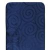 3 PCS Polyester Fiber Bathroom Mat Set Memory Foam Colorful Bath Carpets Set Absorbent Non-Slip Bathroom Floor Mat