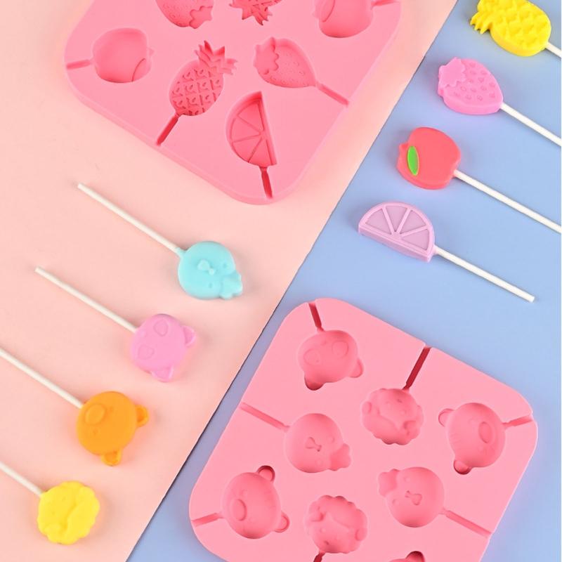 Household Paste Mould Press Baking Utensils Food-grade Silicone Cake Decoration Easy Safe Fruit Animal Cute Shape