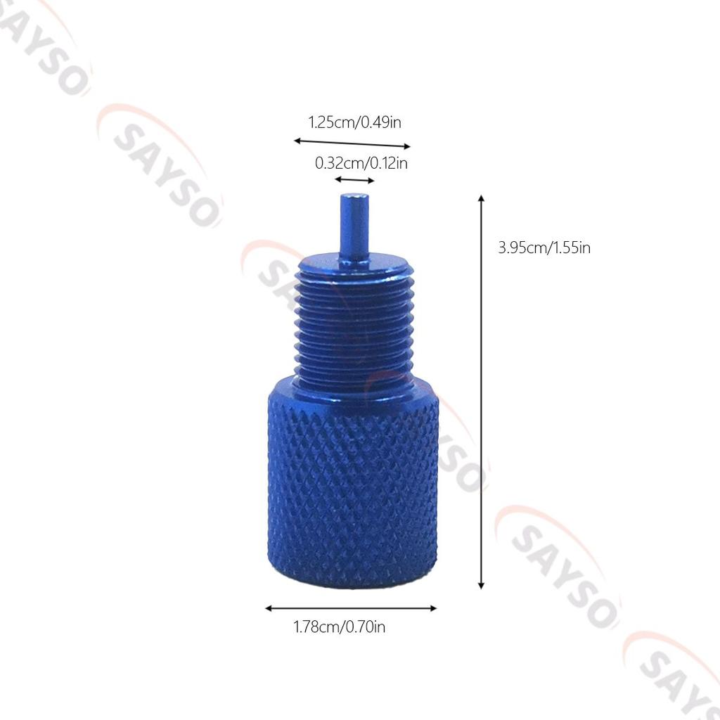 Blue Brake Proportioning Valve Bleeder Tool, Valve Bleeding Tool For GM Combination Valves, PV2 PV4, Disc/Disc Disc/Drum