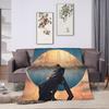 PIERRE GARNIER EVERY SECOND  Flannel Blanket  Warm Throw Blanket for Bedroom Camping Pattern Bedspread Sofa Bed Cover