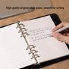 Deli A5 Business Loose-leaf Leather Notebook (2-Pack)