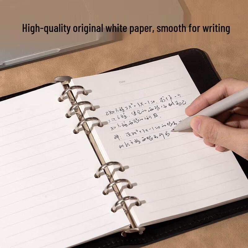 Deli A5 Business Loose-leaf Leather Notebook (2-Pack)