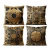 Gaslight Gatekeep Girlboss Set of 4 Lament Configuration Throw Pillow Cushion Covers 45cm x 45cm