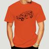 Summer T-shirt Tops Rally Car Print Casual Short Sleeve Tee Shirt Round Neck Loose Pullover Tops Fashion Street Sweatshirt