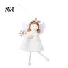 Nordic Style Holiday Decor Christmas Plush Doll Ornament, Xmas Tree Decorative Angel Easy Hanging Ornament Pendant for Tree, Winter Home Party