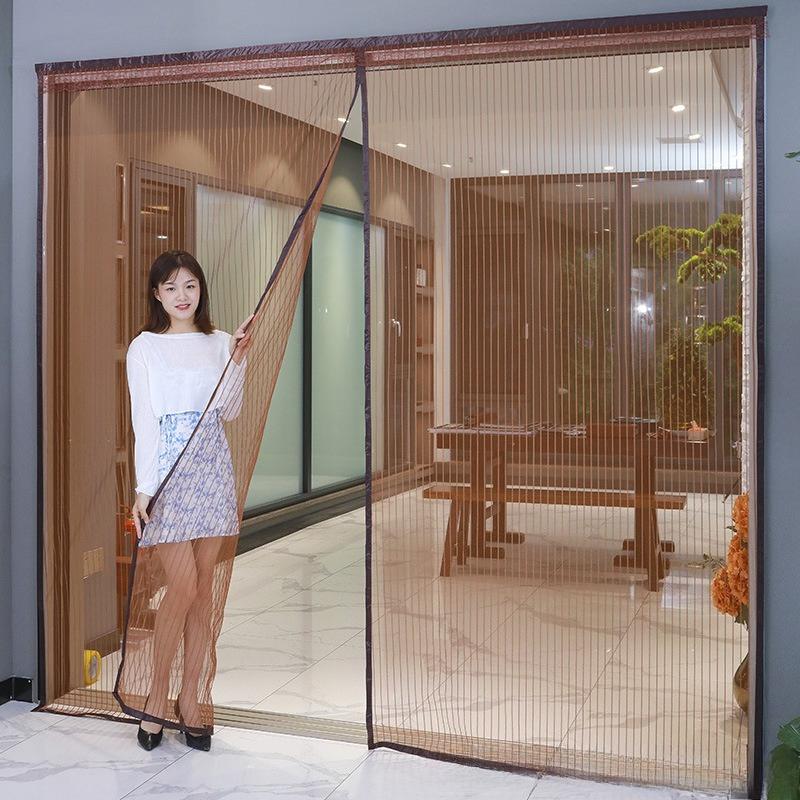 Zanzariera Magnetica per Porta a Prova di Insetti e Mosche Porte, Finestre e Zanzariere Non Richiedono Foratura Porta Invisibile Automatica