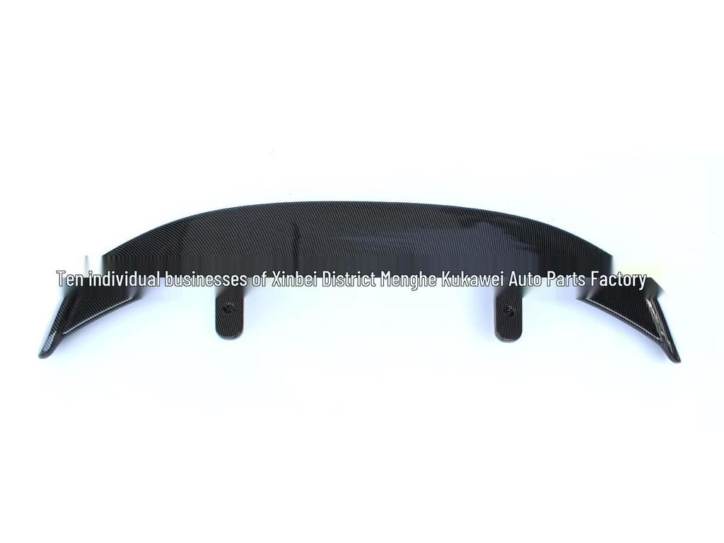 Universal No-Drill Sporty Roof Wing: Large Car Spoiler for Hatchbacks & SUVs