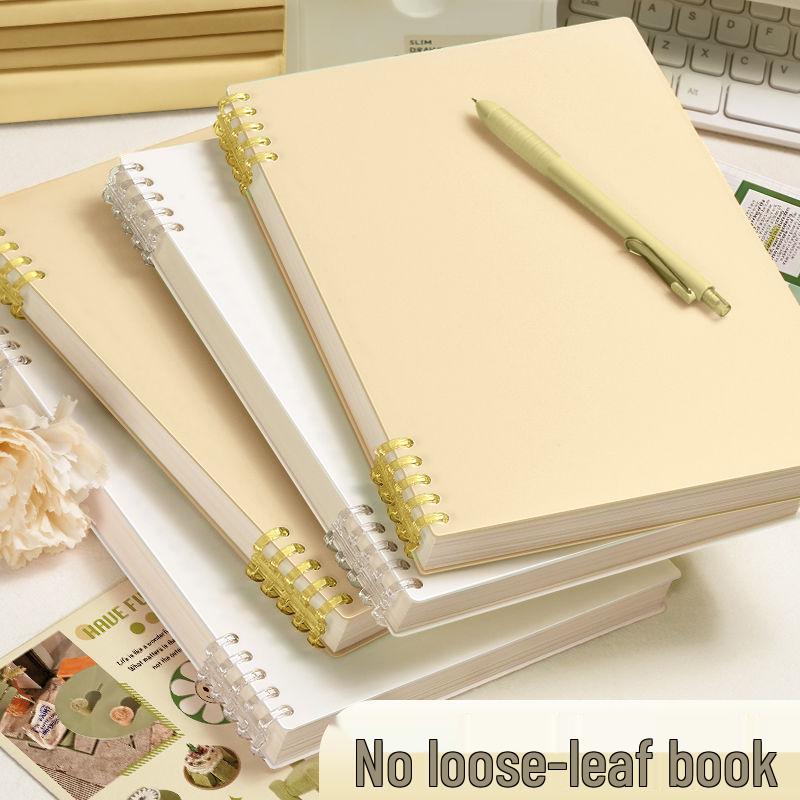 Morandi Colors B5 Loose-Leaf Detachable Coil Planner - Comfortable Thickened Notebook