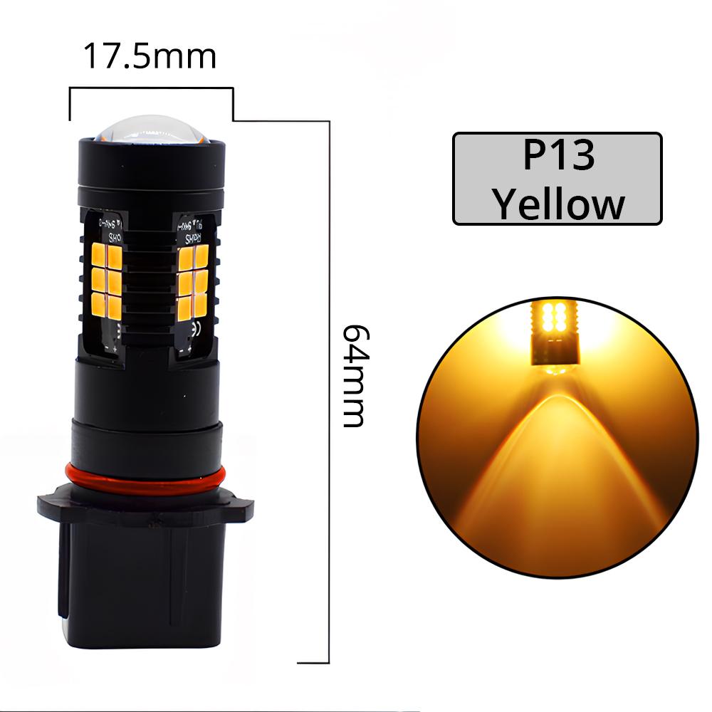 Universal Fog Light Car Tail Lights Turn Signal Reverse Brake Lamp R5W 3030 Bulb Automobiles Headlight H4/H7/H8/H16/9006 1200Lm