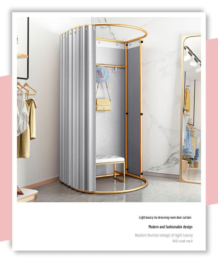 Floor-Standing Movable Changing Room for Retail and Events