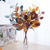 Artificial Eucalyptus Leaves Flowers Branch Fake Plant Decoration for Wedding Home Flower Arrangement Blue Pink Eucalyptus Decor