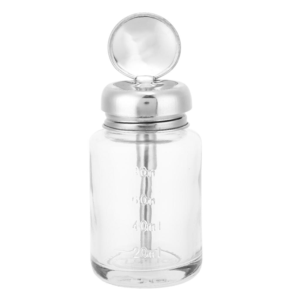 Professional Nail Art Remover Dispenser Gel Polish Remover Empty Container Manicure Accessory80ml