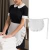1Pcs Waitress Maid Style Cooking Aprons Cosplay Costume Half Apron Waist Apron  Kitchen Party