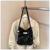 2025 Summer Women's Butterfly Embroidery Bucket Bag - Stylish Underarm Shoulder Bag