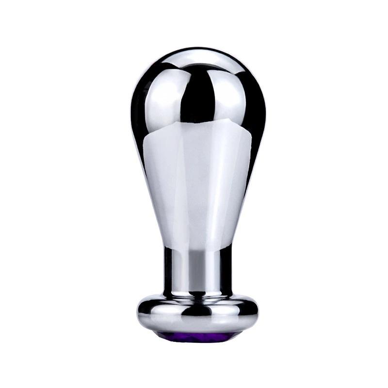 Metal Bulb Butt Plug Anal Expansion World Cup Sex Product Butt Plug Masturbation Toys Fun