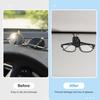 Frienda 10 Pieces Auto Car Vehicle Sun Visor Clip Holder For Sunglasses Glasses Holder Hanger Eyeglasses Mount Ticket Card Clip Car