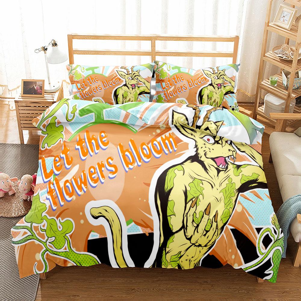 Beast Stars Comics Bettwäscheset King Queen Double Full Twin Einzelgröße Bettwäscheset