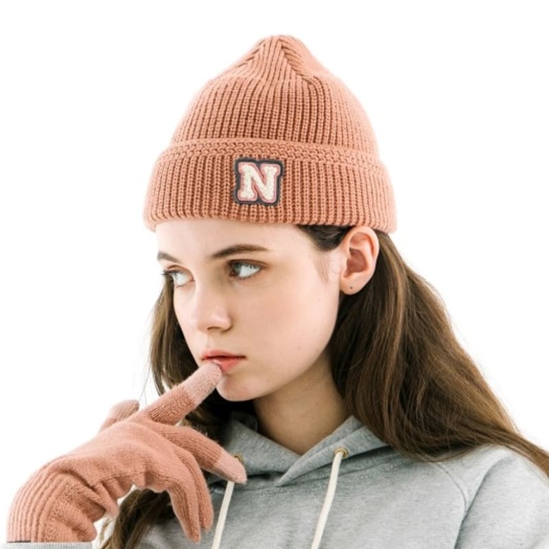 

NORDIC ISLAND N-Logo Beanie - Pink PINK