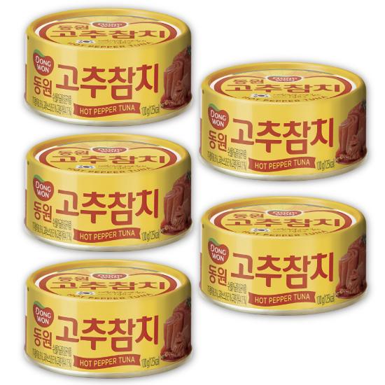 [DONGWON] Dongwon Spicy Chili Tuna 100g