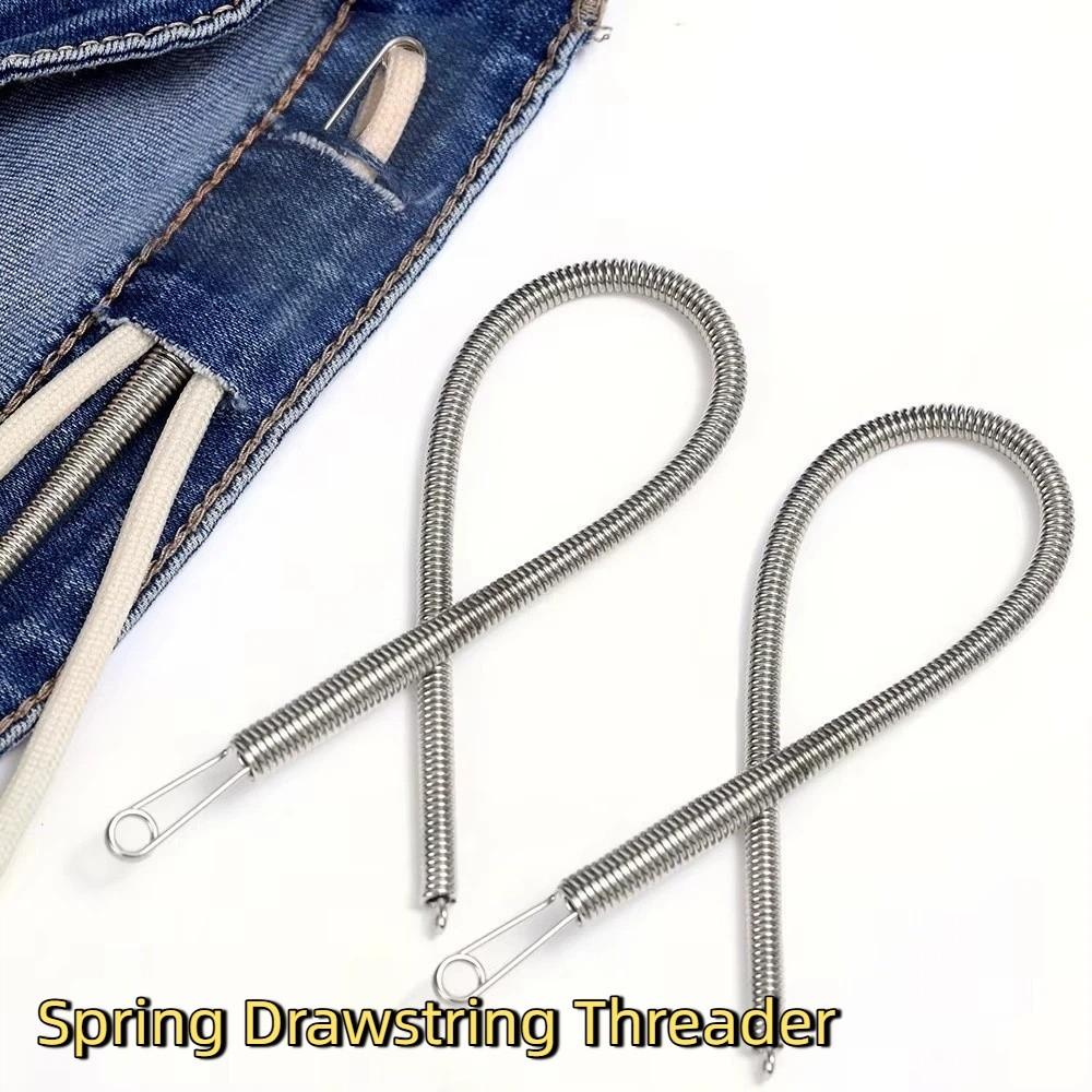 3PCS Bendable Spring Drawstring Threader Flexible Elastic Band Threading Tool  For Sweatpants