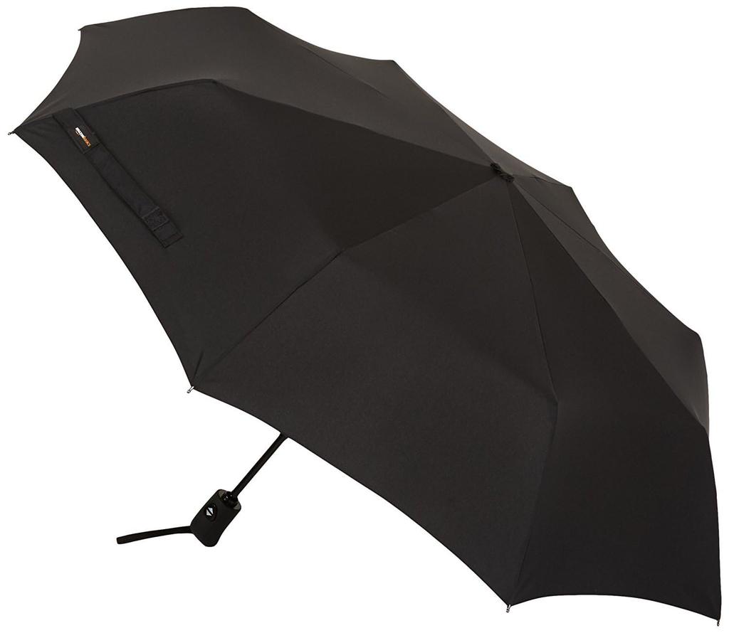 AmazonBasics Automatic Folding Umbrella One Size Octagonal Black